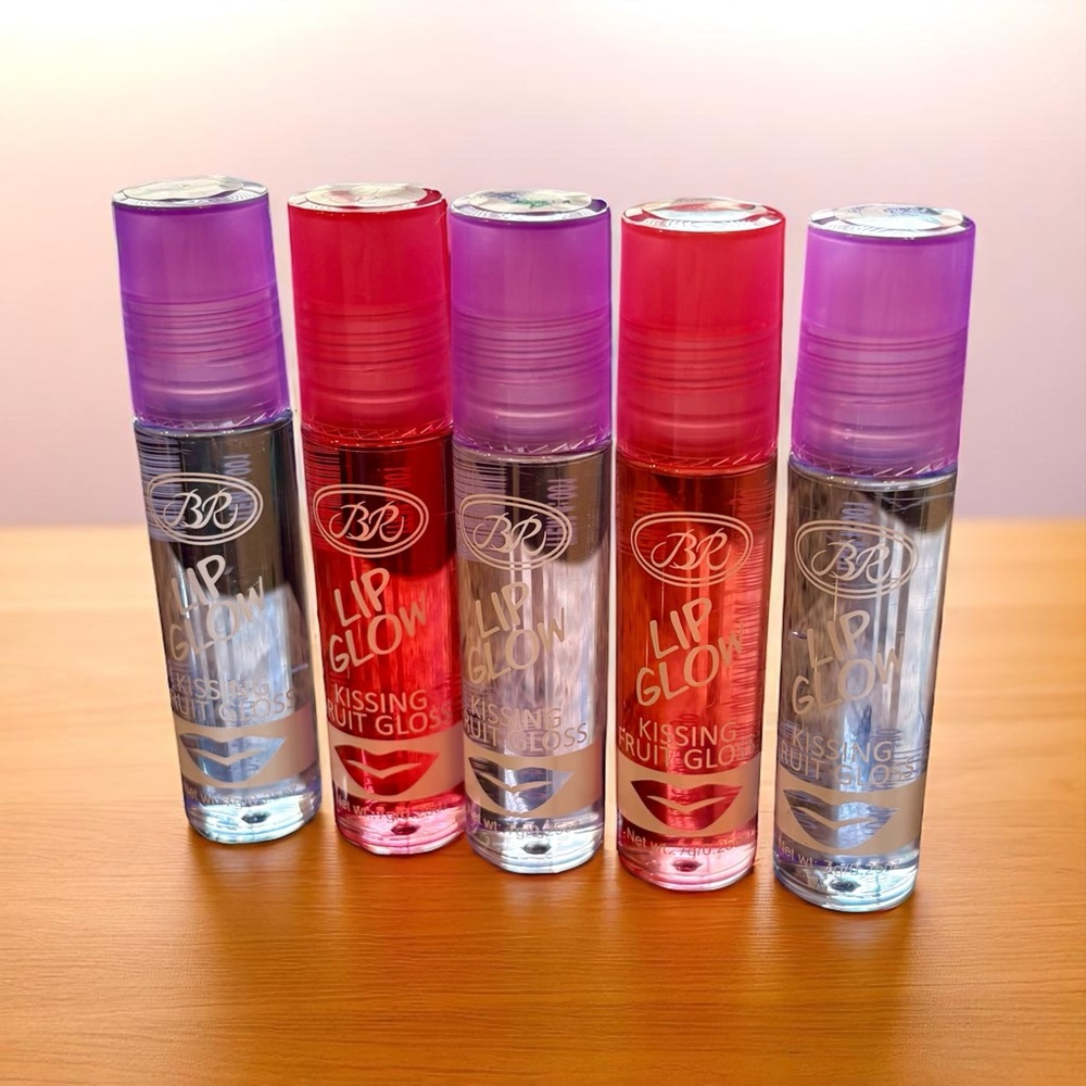 💎 x5 Bundle Stary Lip Gloss Set Grape Blueberry Cherry Watermelon 5 Pieces New